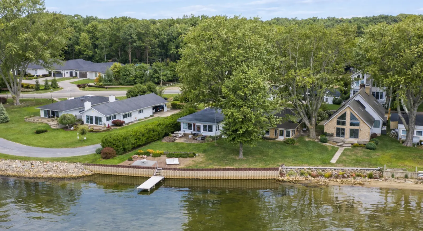 Lake Macatawa in spring